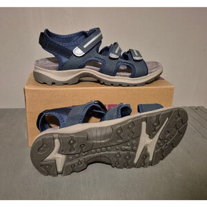 NIB Womens Sport Sandals Size 7 Hiking Walking Arch Support Open Toe Adjustable